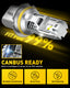 9004 LED Headlight Bulb 12000LM 6500K White Wireless Design