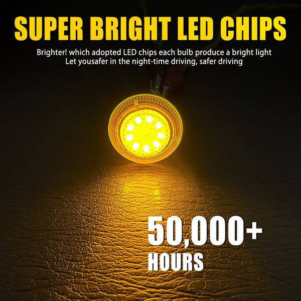 Amber LED Side Marker Light for Ford Transit Connect 2010-2021