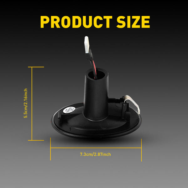 Amber LED Side Marker Light for Mini Cooper R56 Hatch 2006-2013 & R55 Clubman 2007-2014