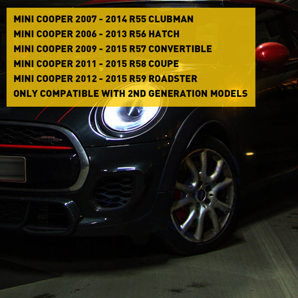 Amber LED Side Marker Light for Mini Cooper R56 Hatch 2006-2013 & R55 Clubman 2007-2014