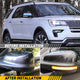 Amber Sequential Dynamic LED Side Mirror Turn Signal Light for 2011-2019 Ford Explorer