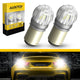 AUXITO 1157 LED Bulb White BAY15D LED Lights for Reverse Backup light, Tail Light