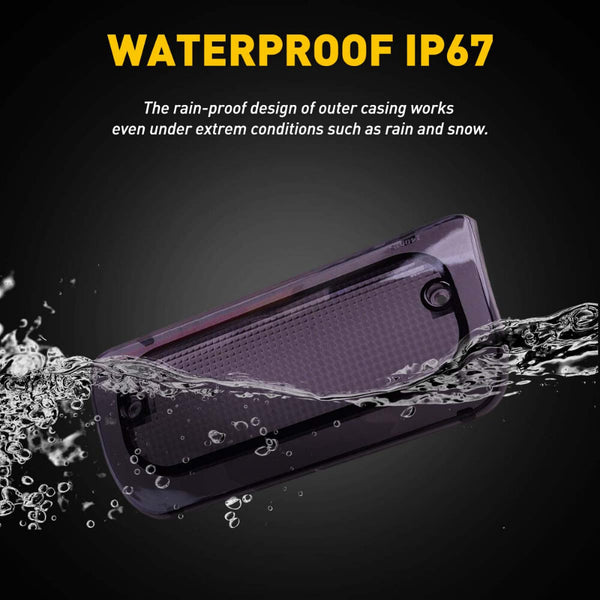 AUXITO 3rd Brake Light Lens Cover Fits 1994-2004 Chevy S-10, GMC Sonoma (Extended Cab Only)