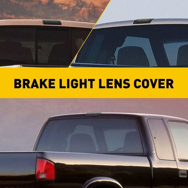 AUXITO 3rd Brake Light Lens Cover Fits 1994-2004 Chevy S-10, GMC Sonoma (Extended Cab Only)