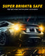 AUXITO 7443 Anti Hyper Flash Amber LED Turn Signal Light Bulb Error Free