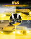 AUXITO 9145 9140 H10 LED Fog Light Bulbs, Fanless Design, 6000 Lumens 3000K Golden Yellow 300% Brightness