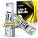 AUXITO A1 Ultra Series 9007 HB5 LED Headlight Bulbs, 24000LM 150W, Direct Plug-in Design
