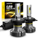 AUXITO B7 Series H4/9003 LED Headlight Bulbs, Fanless