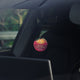 AUXITO Car Air Freshener Hanging Paper Long-Lasting Fragrance Sandalwood Bergamot Lemon Scent - 4pcs