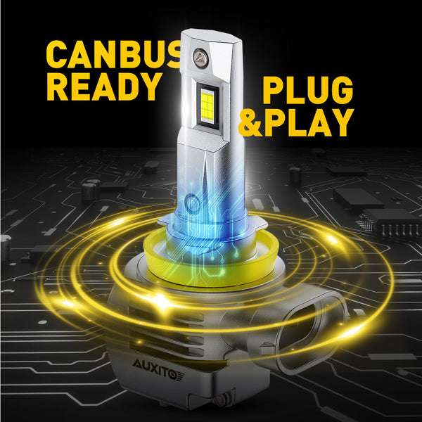 AUXITO H11 LED Bulb 6000K Cool White 100W 20000lm