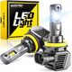 AUXITO H11 LED Headlight Bulbs, 22000LM 120W 600% Brighter Wireless H11 Headlight Bulb, 6500K Cool White H8 H9 LED Headlights , Pack of 2