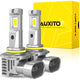 AUXITO HB4/9006 LED Headlight Bulbs, 13000LM 400% Brighter 6500K Cool White CANBUS Ready Light Bulb For Halogen Replacement