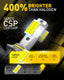 AUXITO HB4/9006 LED Headlight Bulbs, 13000LM 400% Brighter 6500K Cool White CANBUS Ready Light Bulb For Halogen Replacement