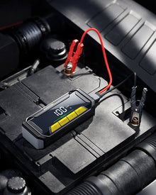 battery boost box AUXITO J503 Starter with Force Boost feature revives dead batteries