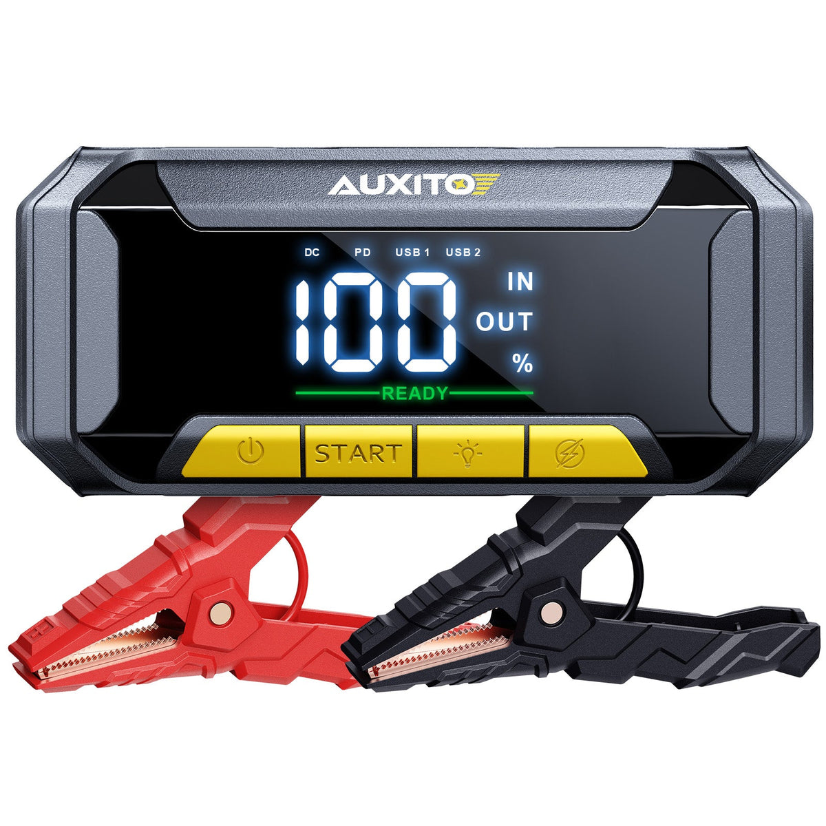 AUXITO J503 Starter with Force Boost feature revives dead batteries AUXITO J503 Starter with Force Boost feature revives dead batteries