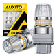 AUXITO Latest 3157 LED Bulb Amber Turn Signal Bulb, 600% Brighter with Projector, Pack of 2