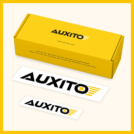 AUXITO Logo Sticker Decals Pack - Sizes: 7.08 in and 23.62 in