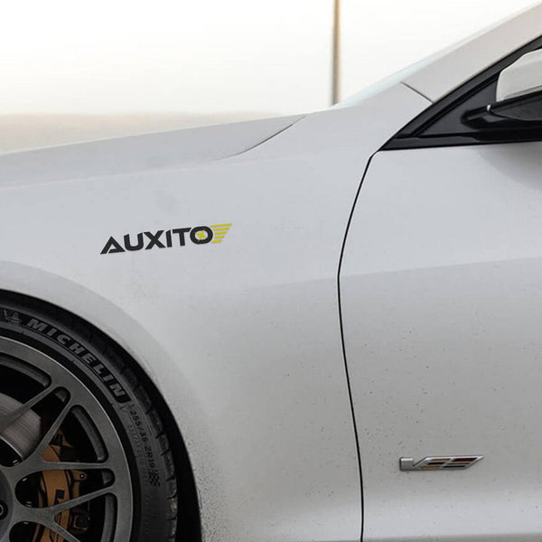 AUXITO Logo Sticker Decals Pack - Sizes: 7.08 in and 23.62 in