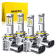 AUXITO M6 Series 9006 9005 LED Headlight Bulbs Combo Kits