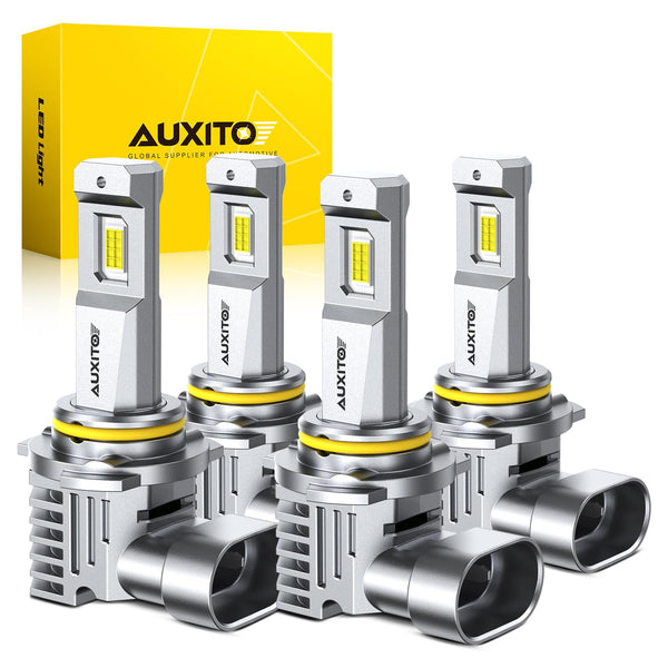 AUXITO M6 Series 9006 9005 LED Headlight Bulbs Combo Kits