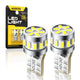 AUXITO Newest T10 W5W 194 168 LED Bulbs – 6500K White, Canbus Error-Free for Dome, Door, Map, Trunk, and License Plate Lights