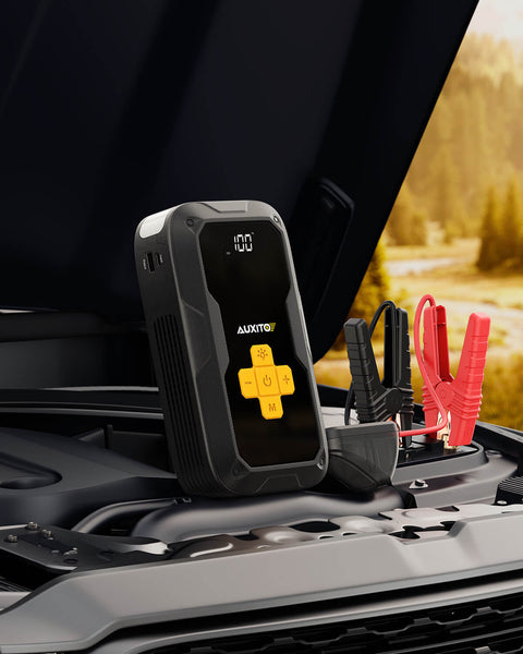 AUXITO Portable 3500A Jump Starter & Air Compressor, 150 PSI Tire Inflator, 12V for Gas & 8L Diesel Engines