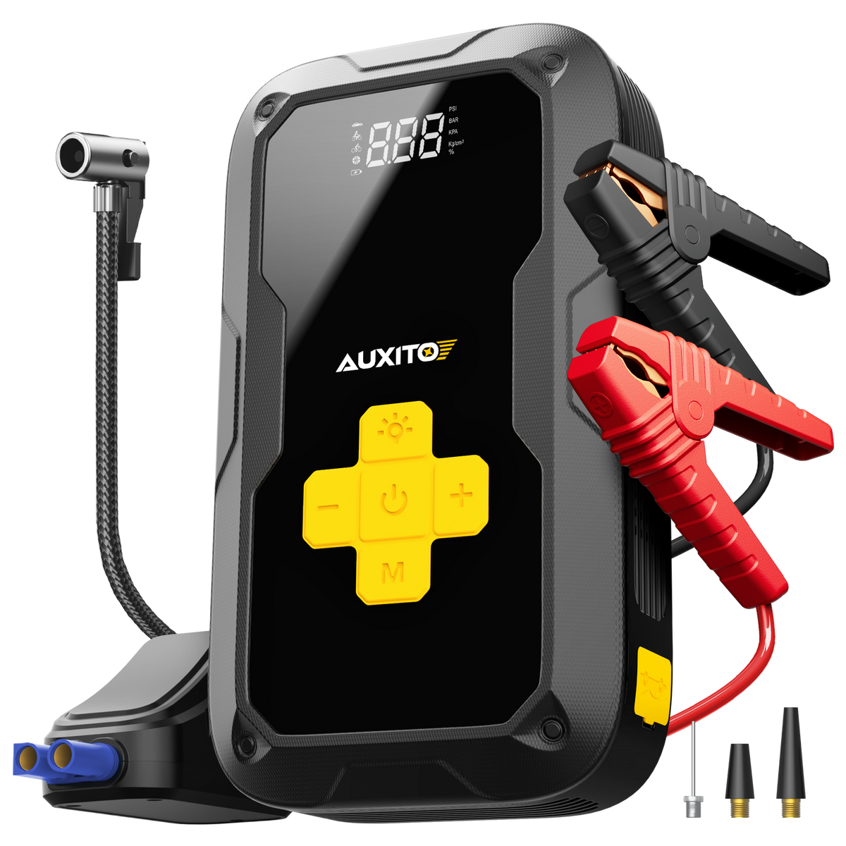 AUXITO AJ01 Portable Car Jump Starter with Air Compressor - 3500