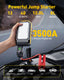 AUXITO Portable-Battery Jumper Box with Dual-Panel 4000LM LED Outdoor Camping Light