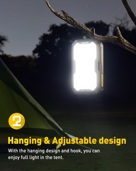 AUXITO Portable Car Jump Starter with LED Engine Bay Lighting – Perfect for Emergency & Outdoor Use