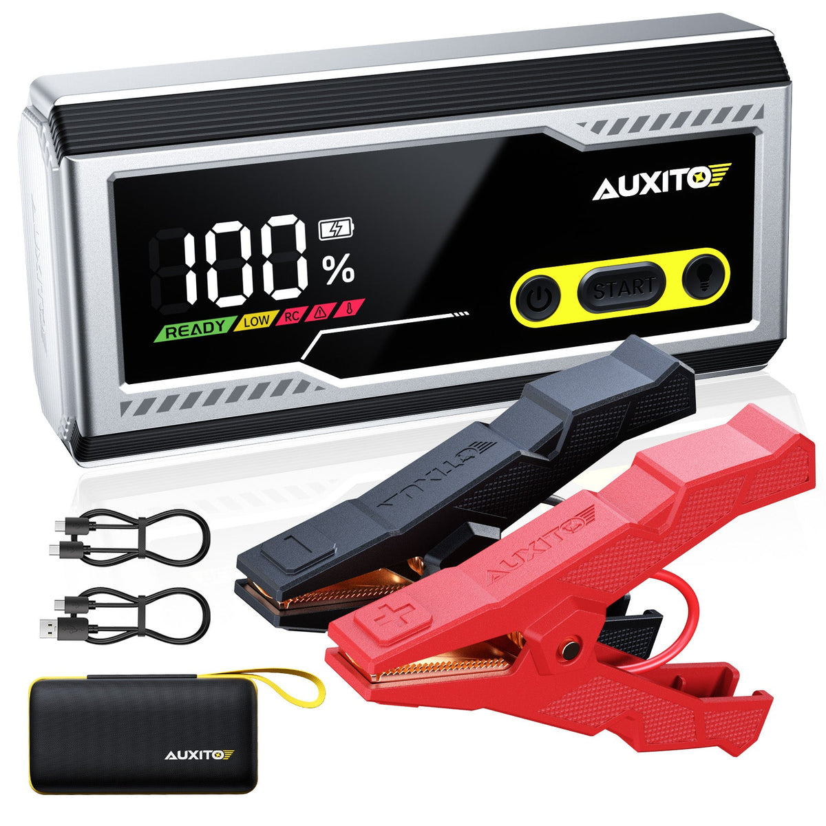 car battery booster box NEXPOW Car Jump Starter,Car Battery Jump Starter 4000A Peak Q11 Pack f main image 1