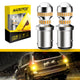 AUXITO Upgraded 1157 LED Bulb Amber Yellow 400% Super Bright 2057 2357 7528 BAY15D LED Replacement Light Kit for Front Rear Turn Signal Light Blinker Parking DRL Tail Lights