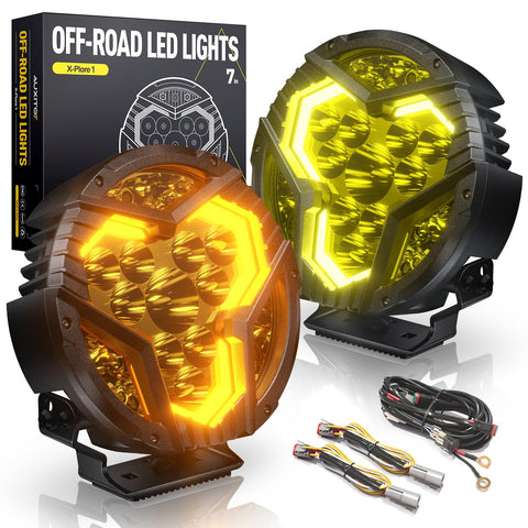 AUXITO 7" Off-Road LED Spot/Driving Light