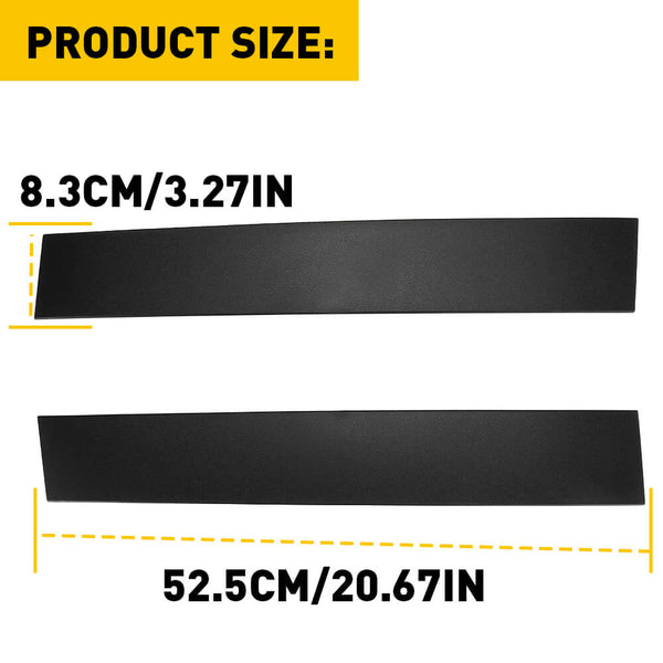 B Pillar Door Pillar Trim For 2008-2020 Dodge Grand Caravan, 2008-2016 Chrysler Town & Country