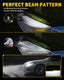 Brightest D1S/D1R/D1C LED Headlight Bulbs 120w 24000lm High and Low Beam Xenon HID Replacement Lights