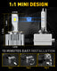 Brightest D1S/D1R/D1C LED Headlight Bulbs 120w 24000lm High and Low Beam Xenon HID Replacement Lights