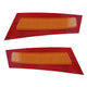Bumper Reflector Side Marker Light for BMW X5 E70 2007-2010, Amber