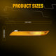 Bumper Reflector Side Marker Light for BMW X6 E71/E72 2008-2014, Amber