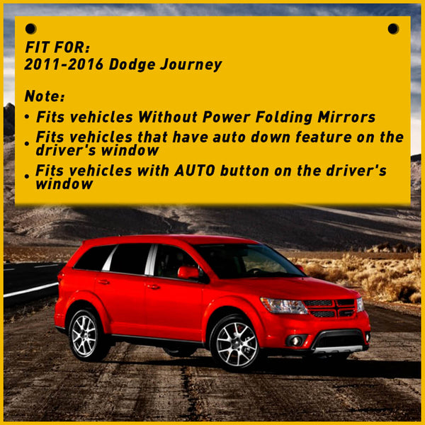 Car Power Master Window Switch For 2011-2016 Dodge Journey 8+13 Pins Without Power Folding Mirrors