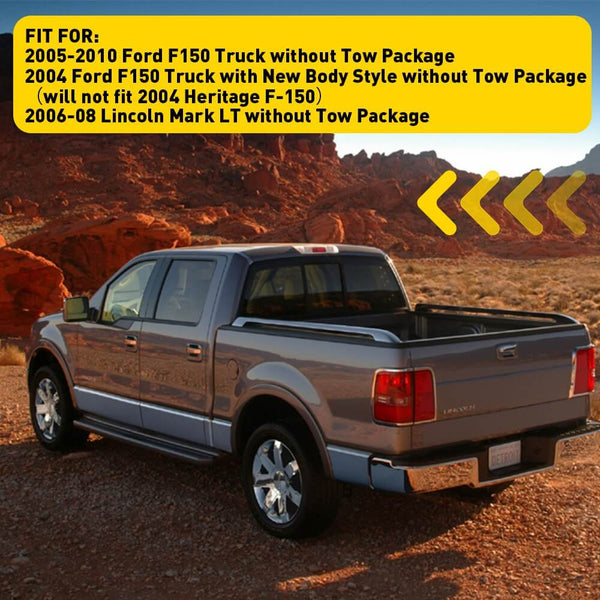 Car Rearview Side Heated Mirror Glass for 2004-2010 Ford F150, 2006-2008 Lincoln Mark LT