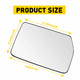 Car Rearview Side Heated Mirror Glass for 2004-2010 Ford F150, 2006-2008 Lincoln Mark LT