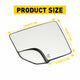 Car Rearview Side Heated Mirror Glass with Blind Spot Glass for 2015-2020 Ford F150