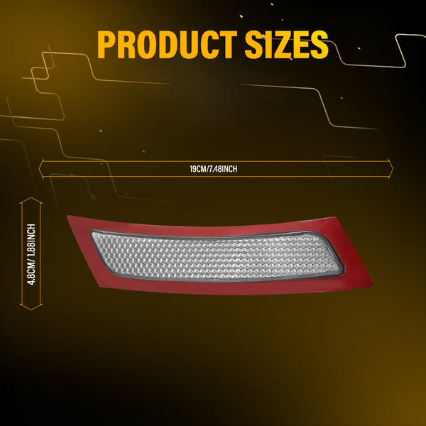 Clear Bumper Reflector Side Marker Light for BMW 5 Series F10 2011-2016