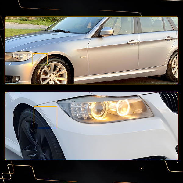 Clear Bumper Reflector Side Marker Light for BMW E90/E91 LCI Sedan 2009-2011