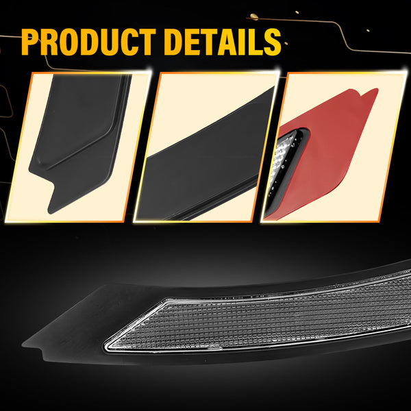 Clear Bumper Reflector Side Marker Light for BMW E90/E91 LCI Sedan 2009-2011