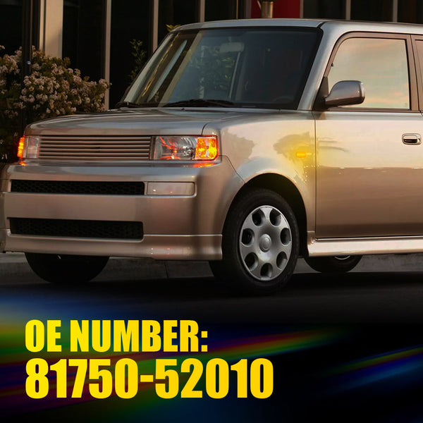 Clear Dynamic LED Side Marker Light for Lexus SC430/IS300 2001-2005, Front Bumper