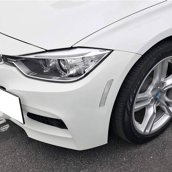 Clear Front Bumper Reflector Side Marker For 2012-2015 BMW F30 F31