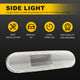 Clear LED Side Marker Light Housing for Honda Civic 2002-2005, Front/Rear