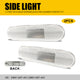 Clear LED Side Marker Light Housing for Honda Civic 2002-2005, Front/Rear