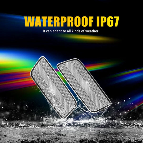 Clear LED Side Marker Light Housing for Volkswagen MK6 GTI 2010-2014, Front