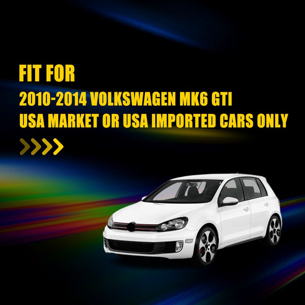 Clear LED Side Marker Light Housing for Volkswagen MK6 GTI 2010-2014, Front